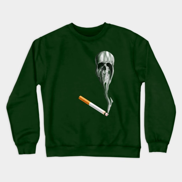 Smoking kills Crewneck Sweatshirt by antaris